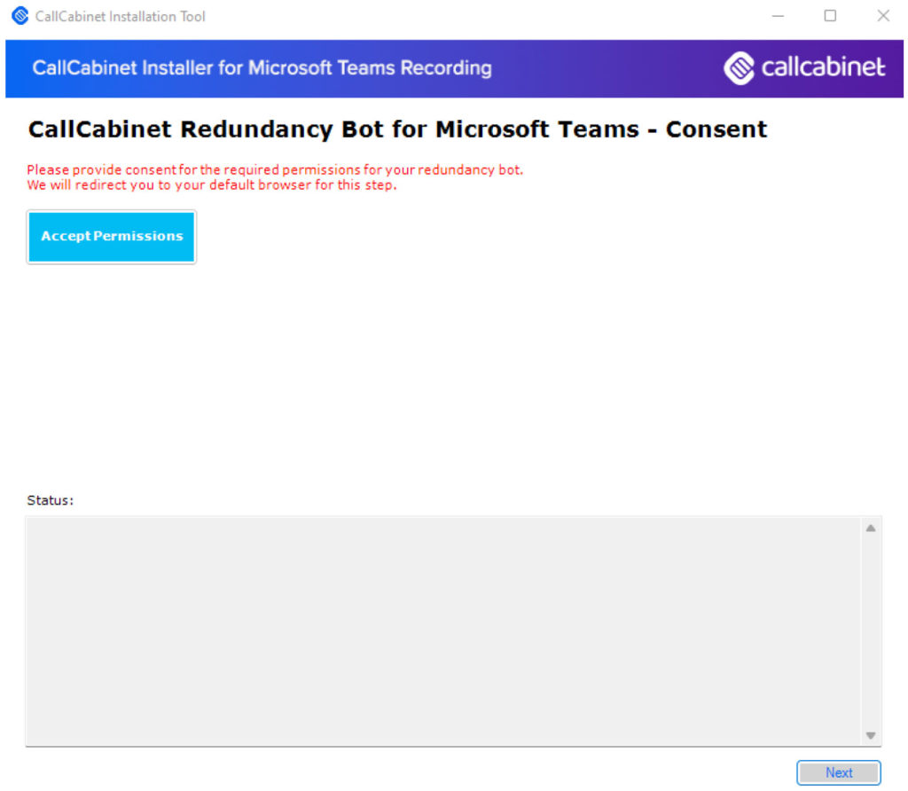 CallCabinet Redundancy Bot